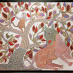 Gond art by Jangarh Singh Shyam (1962-2001)